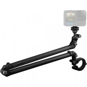 Suport GoPro Boom + Bar pentru bicicleta (brat+bara), interval extensie 10-21", NM/AEXTM-011, Negru - Img 1