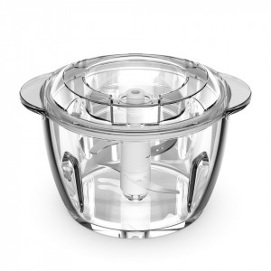 Tocator Tesla 400W, 1L, 4 lame, curatare usoara, NM/ FC302W, Alb - Img 5