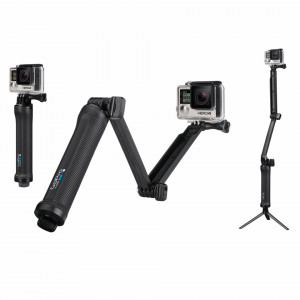 Trepied 3 in 1 GoPro, 20.3-49.5 cm, Negru - Img 2