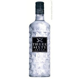Vodka Three Sixty Original Diamond 700ml, 37.5%, NM21910
