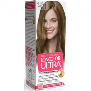 Vopsea de par permanenta Loncolor Ultra 4.8 Aluna, 100 ml