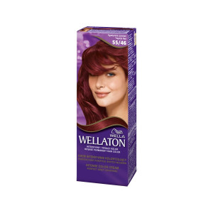 Vopsea de par permanenta Wellaton 55/46 Rosu exotic, 110ml