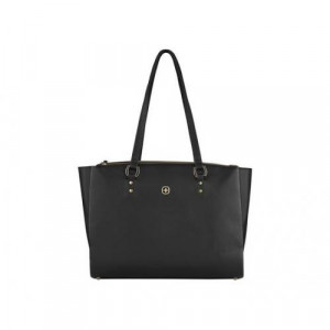 Wenger, RosaLyn, Women's Large 14 Laptop Tote, Black