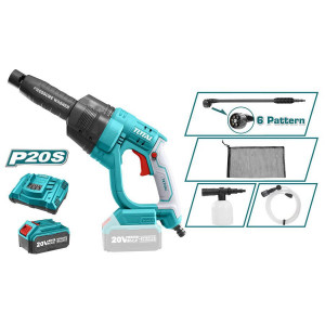 Aparat de spalat cu presiune Total TPWLI2008/NM, presiune 24.8 Bar, debit 2.2L/min, 20V, nu include acumulator si incarcator, Verde