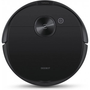 Aspirator robot Ecovacs 2300Pa, True Mapping 1.0, OZMO, senzor laser dToF, NM/DEEBOT N8 Black, Negru