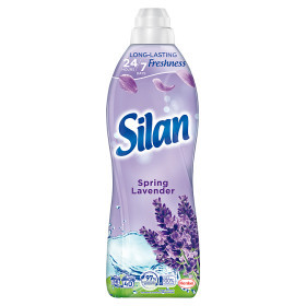 Balsam de rufe Silan Spring Lavender, 36 spalari, 900 ml, Mov