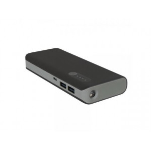 Baterie externa cu lanterna Platinet 13000 mAh, 5 V + cablu microUSB, NM/ PMPB13BB, Negru