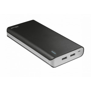 Baterie externa Trust Primo 20000 mAh, 2 x micro-USB, incarcare rapida, NM/ 23593, Negru