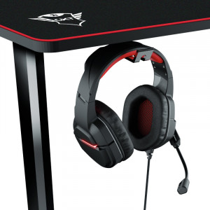 Birou gaming Trust Imperius GXT 1175 NM23802, mouse pad suprafata completa, Negru - Img 5