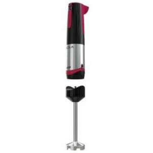 Blender de mana Tesla, 600 W, 2 viteze, NM/ HB300BX, Negru-Rosu-Inox - Img 2
