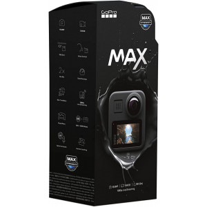 Camera de actiune GoPro MAX 360, 5.6K, Max TimeWarp, PowerPano, 6 microfoane, rezistent la apa, voice control, NM/ CHDHZ-202-RX, Negru - Img 5