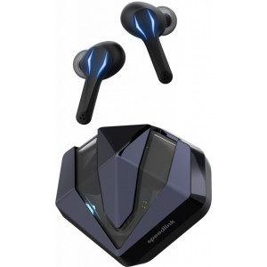 Casti in-ear wireless SpeedLink Vivas gaming, stereo, 500 mAh, iluminare LED, Negru - Img 3