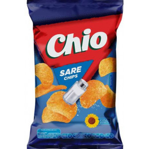 Chipsuri cu sare Chio Chips 4 x 140g, NM26013