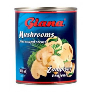 Ciuperci bucati Giana 740g, NM23596