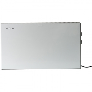 Convector electric Tesla, 2000W, termostat reglabil cu autoresetare, consum optimizat, anti-rasturnare, NM/ PC302W, Alb - Img 5