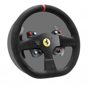 Invelis alcantara pentru Thrustmaster F599XX EVO 30 Alcantara Edition add-on, NM/ 4060071, Negru