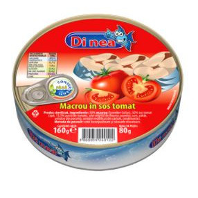 Macrou in sos tomat Di Nea 160g, NM26709