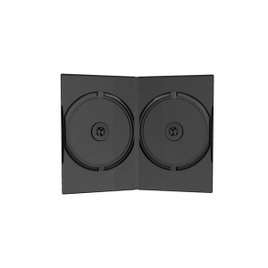MediaRange DVD Case Double black 14mm