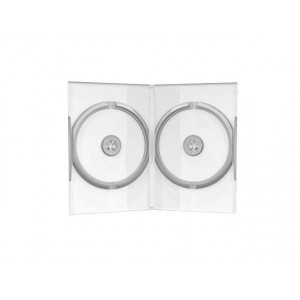 MediaRange DVD Case Double Clear 14mm