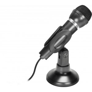 Microfon de masa si portabil Speed Link Capo NMSL-8703-BK, jack de 3,5 mm, cablu 2 m, Negru - Img 3