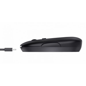 Mouse optic reincarcabil wireless Trust Puck WRL, 2.4 GHz, bluetooth, NM/ 24059, Negru - Img 3