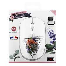 Mouse wireless T'nB Exclusive Roman NMMWXROMAN, 1600 dpi, 2.0, Alb - Img 2