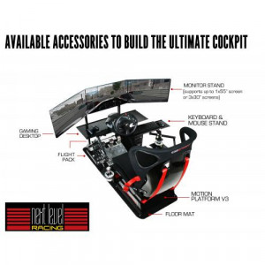 Next Level Racin GTultimate V2 Racing Simulator Cockpit