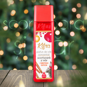 Parfum de rufe concentrat Kifra Mar si Scortisoara, 200 ml, 80 spalari, Rosu - Img 3