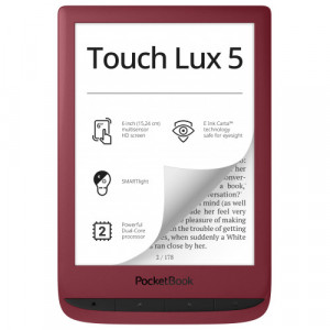 PocketBook TOUCH LUX 5 Ruby Red