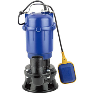 Pompa submersibila pentru apa murdara cu tocator Gospodarul Profesionist, 2900 W, 2860 rpm, debit maxim 10 metri cubi/ora, NM/ PMP0009.1, Albastru