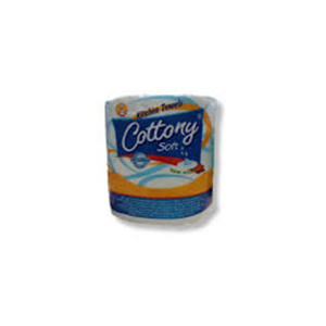 Prosop de bucatarie Cottony Soft Jumbo, 1 rola, 2 straturi, 155 foi, Alb - Img 1