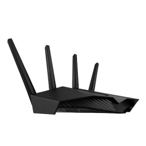 Router gaming wireless Asus WiFi 6, AX5400, 1GHz, Mobile Game Mode, Mesh WiFi, VPN server/client, NM/ RT-AX82U, Negru - Img 2