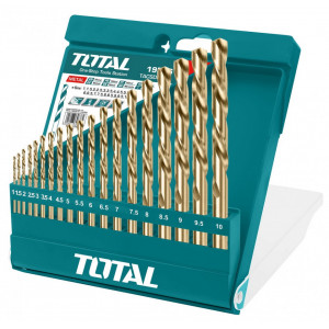 Set burghiu pentru metal HSS: 19 buc