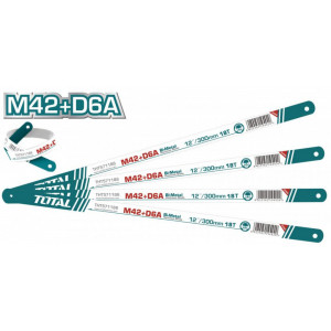 Set lame fierastrau Total THT571186/NM, 300 mm, 12", 18T, Verde