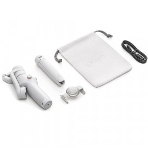 Sistem de stabilizare telefon DJI OM 6, 3 axe, autonomie 6 ore, trepied inclus, NM/CP.OS.00000284.01, Alb - Img 4