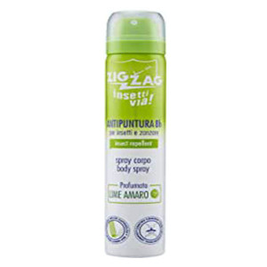 Spray Zig Zag pentru corp cu parfum de lamaie amara, repelent pentru tantari, tantari tigru, capuse, 100 ml, NMD24616, Verde - Img 2