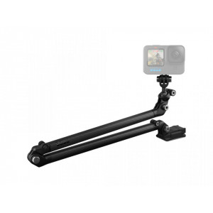 Suport tip brat GoPro cu prinderi adezivi, 21 inch, NM/AEXTM-001, Negru - Img 1
