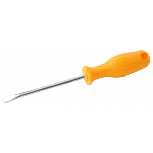 Surubelnita cu crestatura 6.5x150 mm, maner ergonomic anti-alunecare, varf magnetic, NM/ TL-20707, Galben