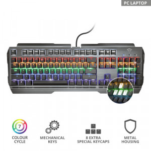 TRUST GXT 877 Scarr Mechanical Gaming Keyboard