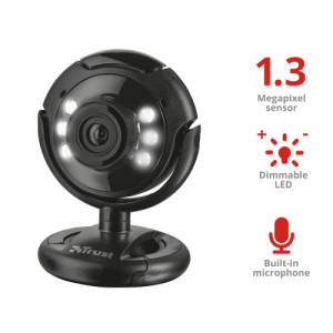 TRUST SPOTLIGHT 1.3MP WEBCAM PRO