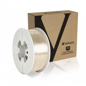 Verbatim 3D PRINTER FILAMENT PET-G 1.75MM 1KG TRANSPARENT