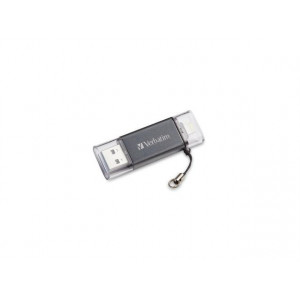 VERBATIM LIGHTNING USB 3.0 DRIVE 64GB GRPAHITE GREY
