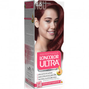 Vopsea de par permanenta Loncolor Ultra 6.6 Rosu Exploziv, 100 ml