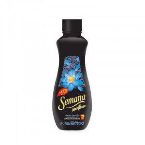 Balsam de rufe superconcentrat Semana Moonflower Azure Sparkle, 10 spalari, 250 ml, Negru