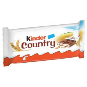 Batoane de ciocolata Kinder Country T4 4 x 24g, NM25377