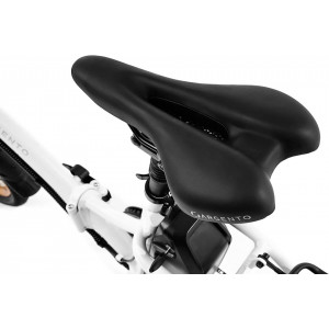 Bicicleta asistata electric Argento Piuma-S, Shimano Tourney 7 viteze, motor 250W, pliabila, NM/ AR-BI-220005, Alb - Img 2