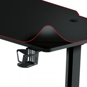 Birou gaming Trust Imperius GXT 1175 NM23802, mouse pad suprafata completa, Negru - Img 6