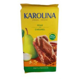Biscuiti cu umplutura de pere si caramel Roshen Karolina 168g, NM21819