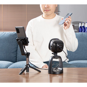 Boya BY-CM6A All-In-1 USB Mic with LED Ring Light, Full 1080P Camera - Img 7