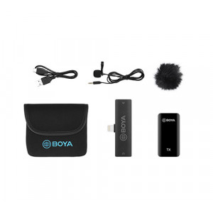Boya BY-XM6-S3 Digital True-Wireless Microphone, Lightning iOS (2.4 GHz) - Img 4